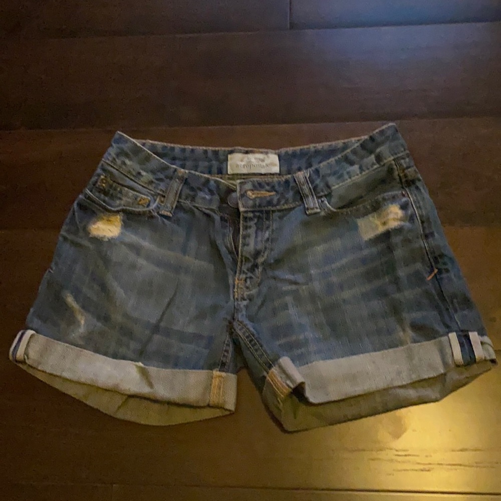 Women’s Juniors Aeropostale Denim Shorts Size 00